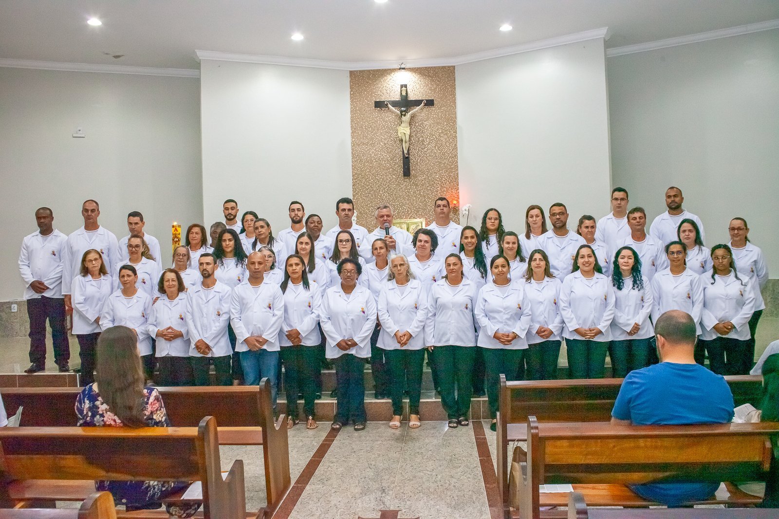 Posse de Novos Ministros Extraordinários da Eucaristia na Igreja de Nossa Senhora do Rosário