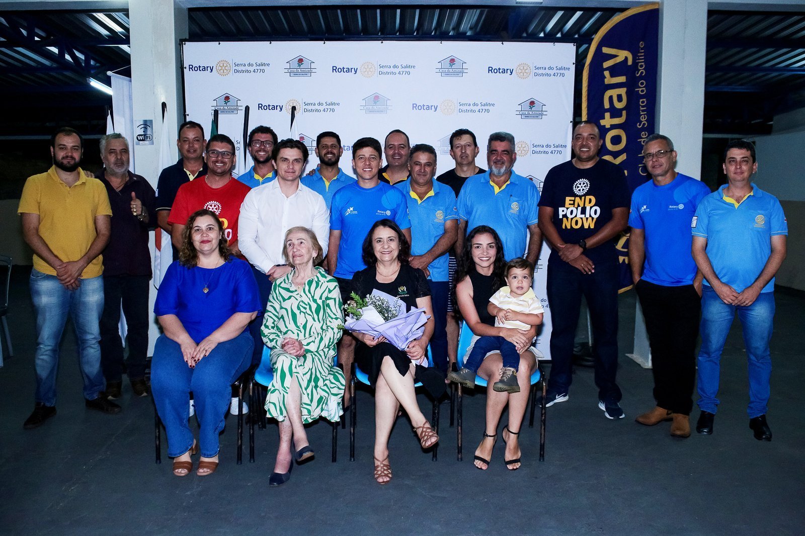 Roberta Alves Borges Pacheco é Homenageada Pelo Rotary Club de Serra do Salitre