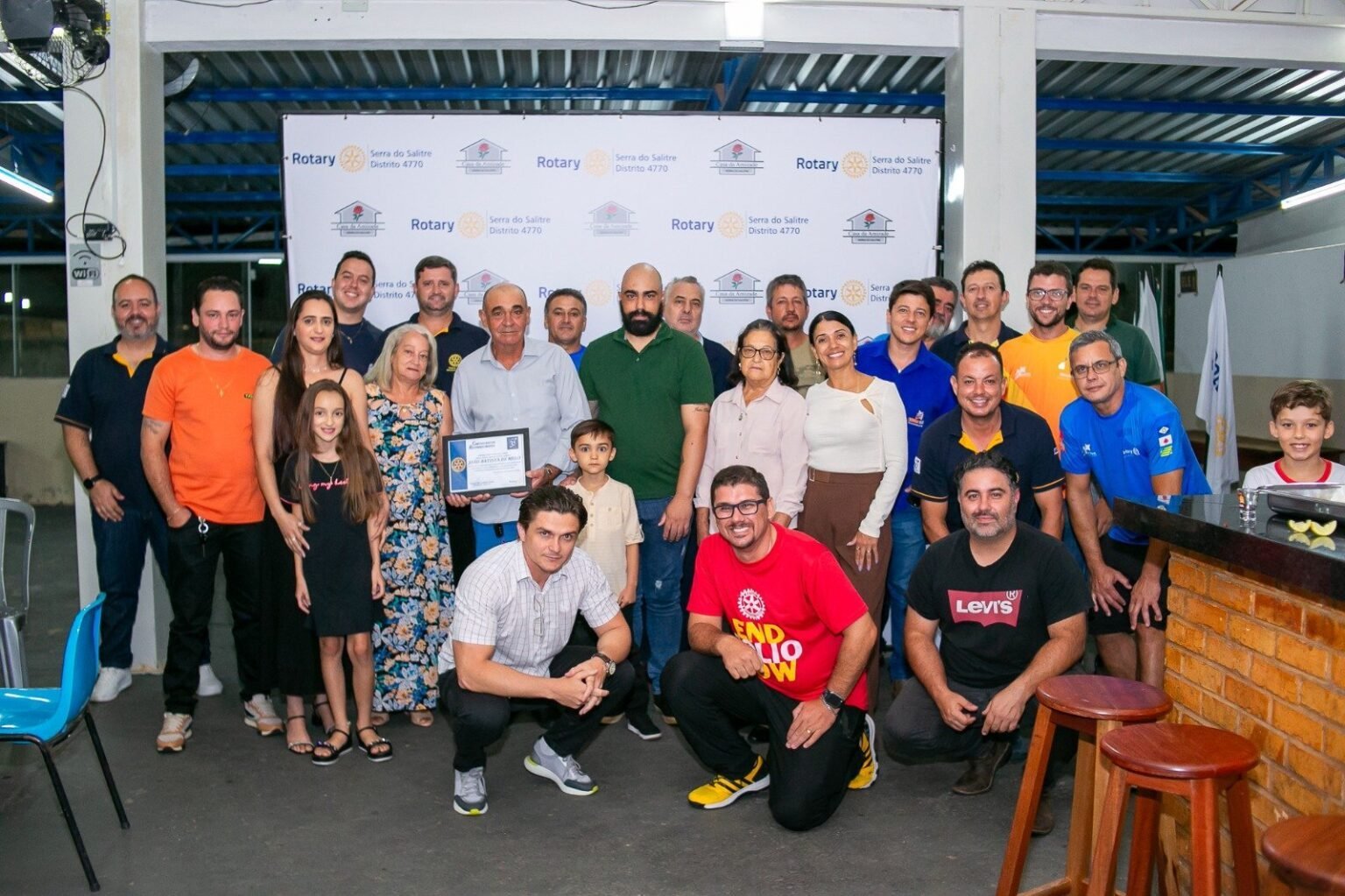 João Batista de Melo é homenageado por sua trajetória de vida e serviço à comunidade