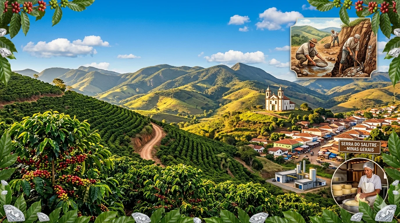 Serra do Salitre história café queijo povo e tradição