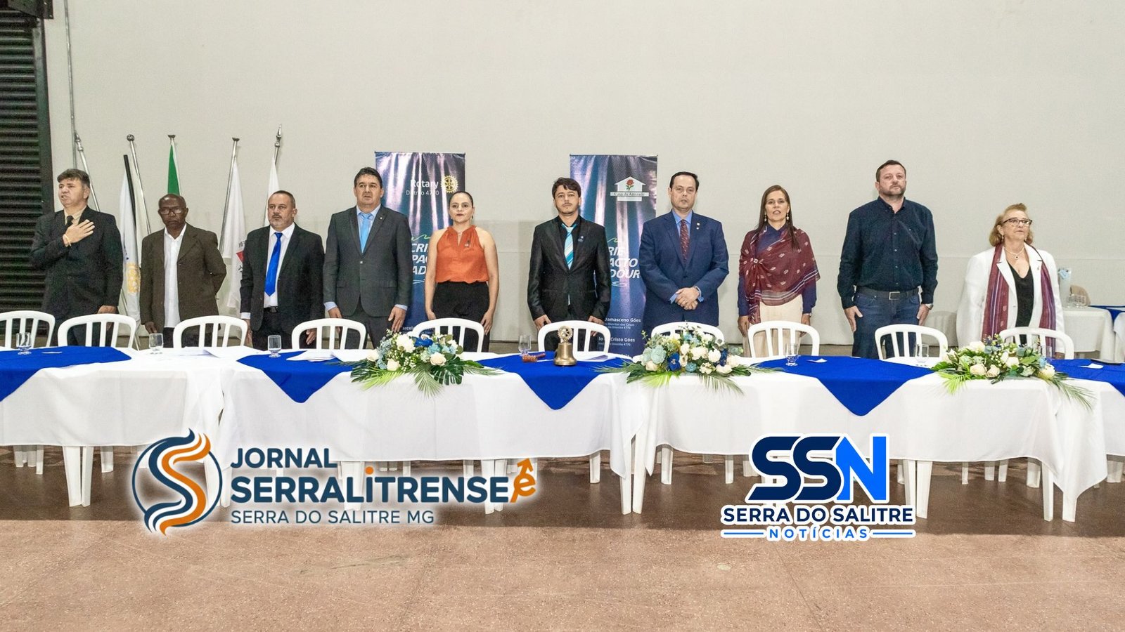 Marco Histórico: Instalação Oficial do Rotary Club Fortalece Ações Sociais em Cruzeiro da Fortaleza e Brejo Bonito
